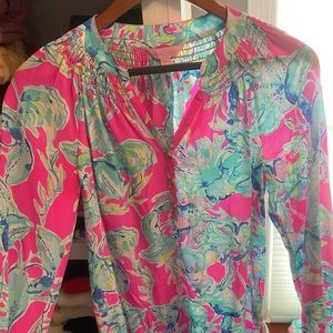 Lilly Pulitzer Elsa size XS lobsters in love